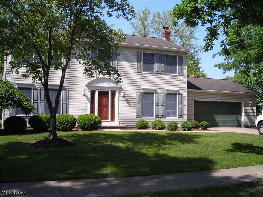 Original owner looking for a happy family to buy their solid 4-bedrm, 2 full bath home with a 2.5 car garage with hot & cold running water. Mudroom off garage is a possible first floor laundry that opens up to the large country kitchen for family get togethers. Enjoy the wood burning fireplace in the family room with a full wet bar. Master bedroom has private full bath & large walk-in closet. Also another bedroom has large walk-in closet for your convenience. Large open basement ready to be finished with your personal touch. Easy to maintain yard with large mulch beds for easy maintenance. New hot water tank being installed.