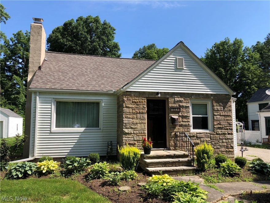 You'll fall in love with this precious Bungalow as soon as you see it from the charming, tree-lined street in the heart of Oberlin.  Cozy fireplace w/mantle in the spacious living room.  Roof Replaced April 2019.  Newer Furnace & A/C.  Basement waterproofed.  Includes kitchen appliances and a Home Warranty.