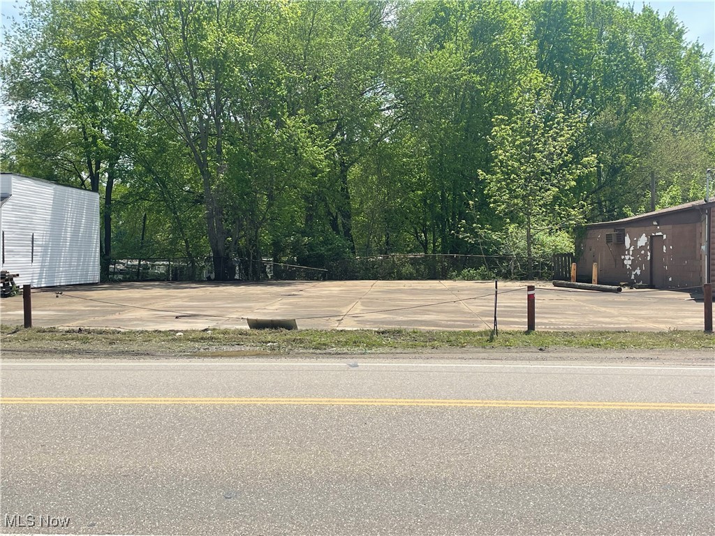 Parking lot in Perry Township off of Navarre Rd.