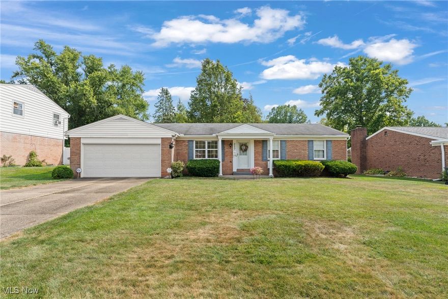 Welcome to this well-maintained North Canton brick ranch, ideally located just minutes from schools, shopping, and the beautiful Price Park. This home offers the perfect blend of comfort and convenience with numerous updates, including central A/C, hot water tank, gutter guards, front door, garage door opener, and kitchen flooring. Inside, you’ll appreciate the functional layout with plenty of closet space throughout. The kitchen features fresh updates, while the spacious living areas provide a warm and inviting atmosphere. Step outside to enjoy a private backyard—perfect for relaxing, entertaining, or gardening. With its prime location and thoughtful updates, this home is move-in ready and waiting for its next owner.