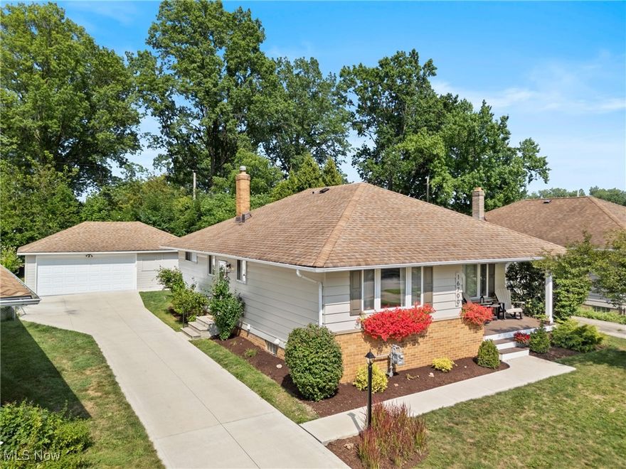 Welcome home to Brinbourne Avenue, in the heart of Middleburg Heights, where classic charm meets modern convenience. Follow the new concrete driveway up to this delightful RANCH that has been lovingly updated and is ready for its next chapter. The moment you arrive, the beautiful landscaping and Trex front porch invites you to sit back, sip your morning coffee, and greet the day with a smile. Step inside and feel instantly at home. The living and dining rooms flow effortlessly, with warm wood floors and a newly opened half wall that lets the conversation (and sunlight!) bounce between rooms. The heart of this home, the kitchen, in 2018, was beautifully reimagined with refaced cabinets, gleaming countertops, a fresh backsplash, soft-close drawers, and deep sink, ready to tackle any culinary adventure.  Follow the wood floors to 3 bedrooms with spacious closets and the main bathroom. Expand your living space in the finished lower level perfect for cozy movie nights, a hobby retreat, or game-day gatherings, complete with stylish barn door and plush carpeting. The new HVAC and water tank, along with a huge workspace area and storage complete the lower level. Outside, the inviting paver patio becomes your private backyard escape, ideal for weekend BBQs or peaceful evening unwind sessions. The convenient 1/2 bath is right at the backdoor entrance and is perfect for the littles and guests when entertaining outside. Middleburg Heights offers several parks, dining, shopping, the MH Community Center and is minutes from downtown CLE. This isn't just a house; it is a home that has been cherished and is now ready to embrace new memories. 
Everyone has a story...begin yours here~