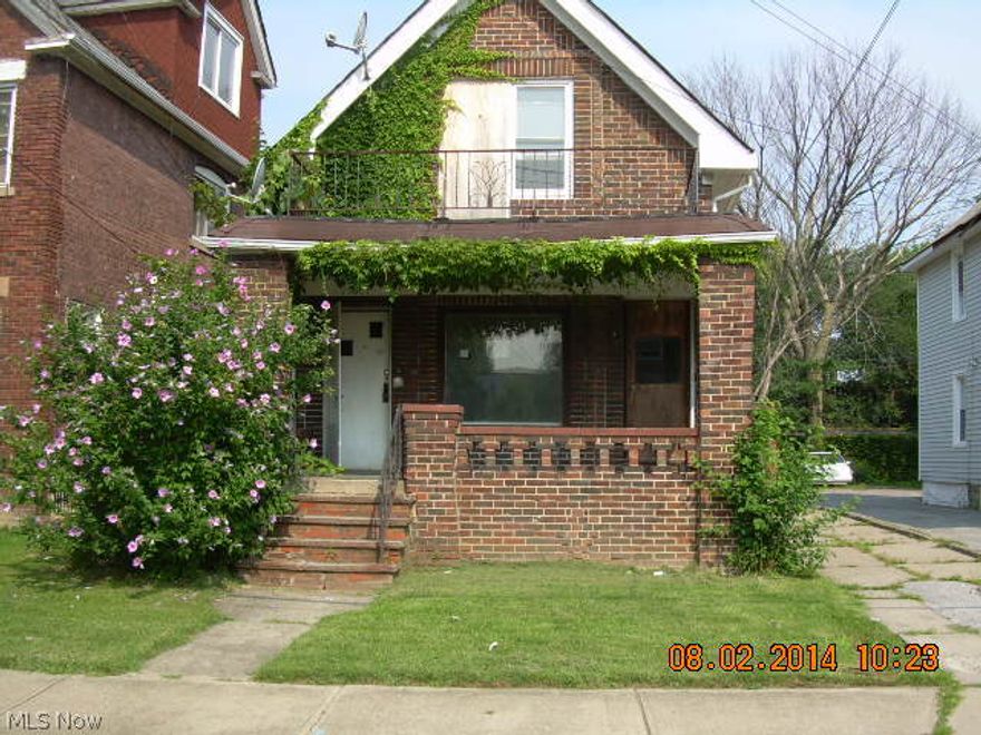 This is an all brick structure that was previously a small 2 family, it has now been transformed into a single family home with 1 bedroom and full bath on the 1st floor plus 3 additional bedrooms and a full bath on the 2nd floor.  Mostly hardwood floors throughout, definitely some rehab work was completed previously and it appears to have pex plumbing lines throughout the basement.  This is an as-is sale, investors welcome.