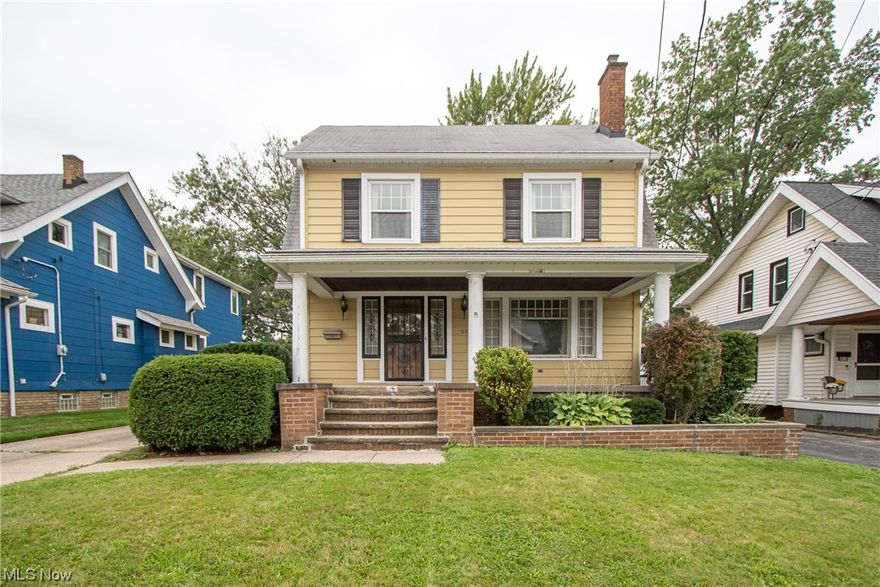 Welcome to a home is stuffed full with charm, space and character tucked away on a desirable street!  You will be greeted by a sprawling front porch. When you enter the home you will be blown away with all of the gorgeous original woodwork in the spacious living room.  The living room opens to a large dining room with more charm in the form of built ins!  The owner added an addition off of the back which provides an additional large space to enjoy.  The kitchen offers ample storage and great counter space.  There is a breakfast nook and half bath as well as a large pantry! Upstairs are 4 generously sized bedrooms, one of these bedrooms has access to the large, unfinished attic space just waiting for your finishing touches, or storage boxes! The basement is large and even has a large safe! Outside there is a 3 car garage and a beautiful spacious yard!  You will have a front row seat to the parades and close to many amenities! Do not miss your chance to call this charmer home!