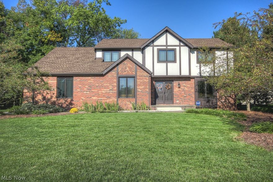 This is a Great 4 Bedroom Colonial in Deerfield Lakes Subdivision in Strongsville. All the major upgrades have been completed! There is a newer roof, gutters and downspouts; newer Anderson Windows (installed 9-2015); newer garage door, hot water tank, and Cedar wood trim (2015); newer furnace (2014); Exterior paint and newer carpet on the 2nd floor (2014); and newer driveway and sidewalks to be completed by September 25, 2015. This home features an eat-in kitchen; with oak cabinets, plenty of counter top space, new flooring, a bay window, and comes with all the appliances. There is a large 2 story family room with vaulted ceilings, 2 sky-lights, and gas fireplace. In addition, there is a formal dining room, living room, 1st floor office, and a 1st floor laundry room. All 4 bedrooms are on the 2nd floor. The master bedroom has a walk-in closet, a master bath and a bonus loft area that is currently used as an exercise room. The finished basement offers a wet bar with built-in refrigerato