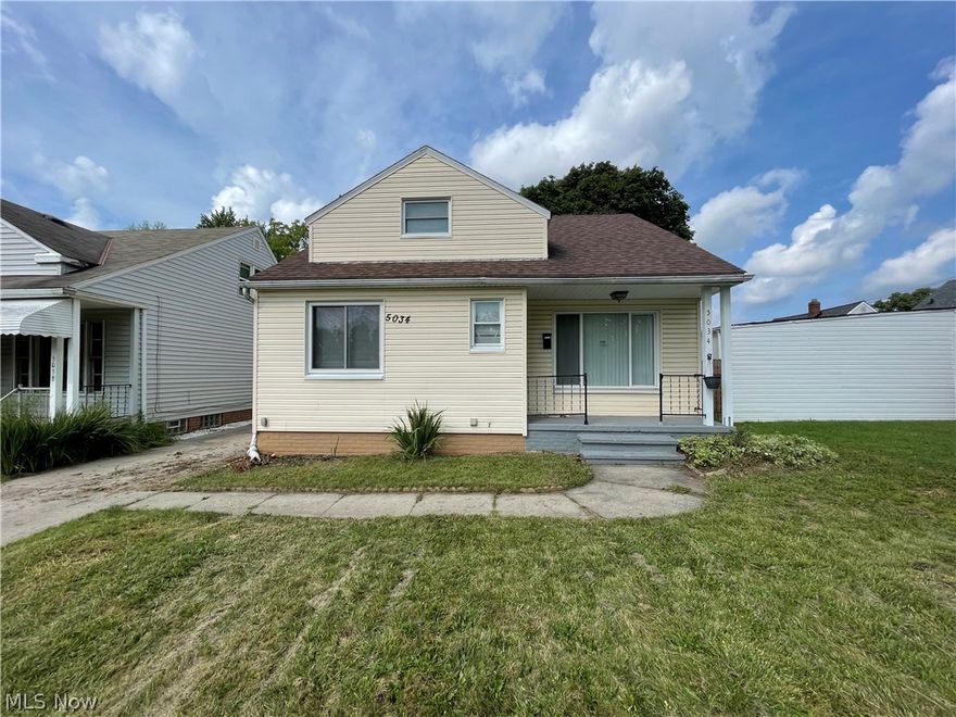 Great Opportunity in Maple Heights! This four bedroom one bath bungalow is turnkey! Updates include newer kitchen, Furnace and AC within the last three years, roof less than ten years, replacement windows. All appliances are included. This home is tenant occupied until October 31, 2021 at 1k a month plus all utilities. Home will be point of sale free!! Contact for more information!