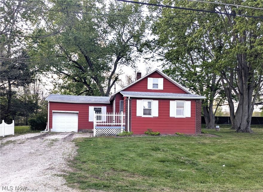 Are you seeking a lucrative investment opportunity? Look no further than 4047 John Street in Randolph Township. This property boasts a solid foundation, awaiting your personal touch. With 972 sq ft of living space, it requires some renovation and repair but offers immense potential. Situated on nearly half an acre of land, it provides seamless access to the Randolph Community Park. Upon entry, a spacious mudroom awaits, followed by a large living room. The floor plan flows effortlessly, leading to the dining room and a compact kitchen in need of refurbishment. The dining room also grants access to the one-car garage and a serene three-season room, perfect for relaxation and taking in the surrounding views. The property features three bedrooms, including two to the left of the hallway and a master bedroom with an expansive walk-in closet to the right. While this property requires some TLC, it presents a unique chance to put your own stamp on it and unlock its full potential. Home is being Sold AS-IS!