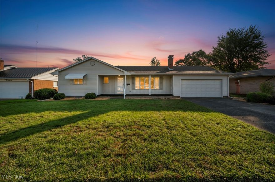 Welcome to this well-kept 3-bedroom ranch that offers comfort, character, and plenty of space to enjoy! A nice-size living room sets the stage for entertaining family and friends, while the finished basement expands your living options—perfect for a game room, home gym, or cozy hangout. Step outside to a fully fenced backyard ideal for pets, play, or relaxing evenings. The back patio adds extra charm and functionality, creating the perfect flow between indoor and outdoor living. This home has been cared for with pride and offers the perfect opportunity to make it your own!