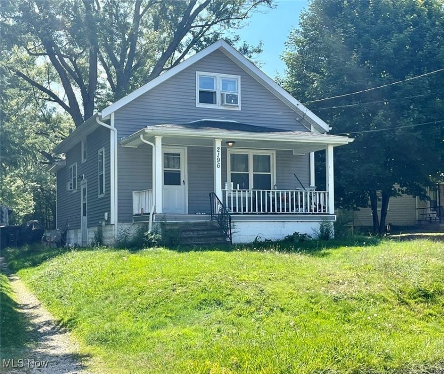 Investment Home - Akron City, Akron City Schools - Live Auction with Online Bidding Available. ABSOLUTE AUCTION, all sells to the highest bidder on location. ONLINE BIDDING BEGINS SUNDAY, OCTOBER 6, 2024 – 12:00 PM and AUCTION LIVE ON-SITE BIDDING WILL BEGIN TUESDAY, OCTOBER 8, 2024, 12:30 PM. Two-story investment home built in 1929 with 977 SF. Main level features updated oak kitchen, formal dining room, spacious living room, and updated full bath. Second level consists of two nice sized bedrooms and office/storage room. Full basement w/ gas F/A heat, gas hot water tank, & breaker electric. Public water & sewer, detached garage, 62’x300’ lot. Parcel #6815460. 2023 taxes were $1,364. Convenient location close to restaurants & shopping. Home needs some TLC and is ready for your primping and sprucing.