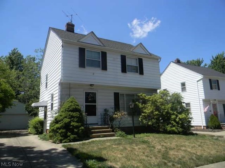 Come make this lovely colonial your new home for Summer, 3 bedroom 1.5 baths, nice dining, large living, 2 car garage, full basement, being sold AS-IS!