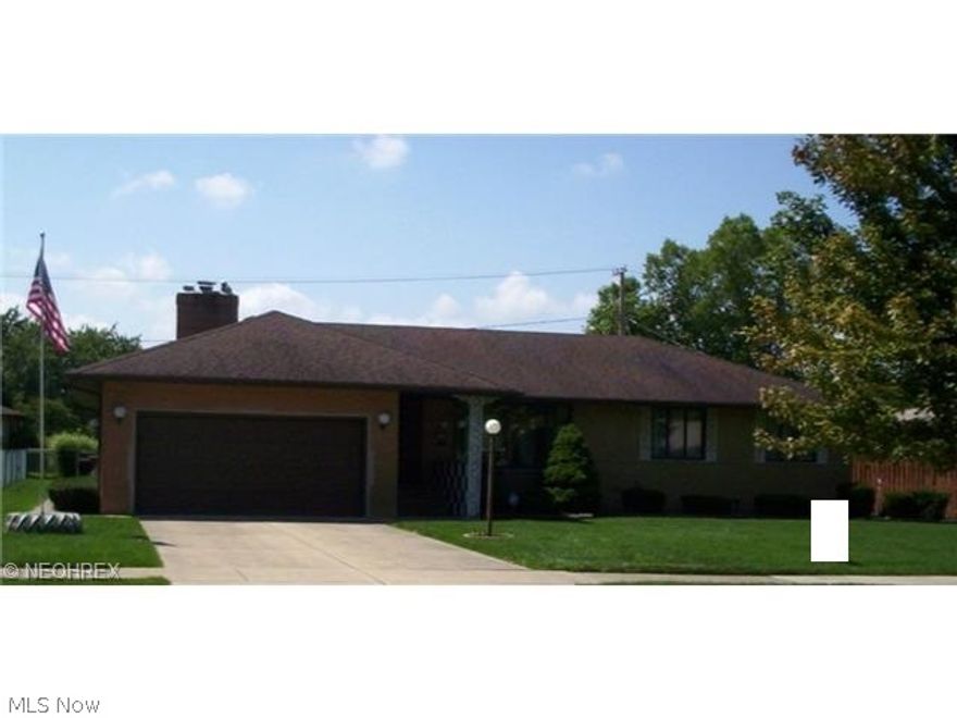 Location, Location, Location! This sprawling brick ranch offers incredible living space on a prime street in desirable Middleburg Heights! You'll love the 85' X 125' lot with a fenced in backyard! The living room is spacious and there is a first floor family room with gas fireplace! Off the family room is a covered porch  that is partially enclosed to enjoy the spring, summer and autumn seasons! The formal dining room off the kitchen has a built-in china cabinet! There are three good sized bedrooms with double closets! The main bath has neutral tile with a separate shower and tub. There is a half bath near the family room and another full bath in the palatial basement with glassblock windows! The finished rec room has a wet bar and is an ideal place to host indoor parties! The other side of the basement has a summer kitchen where the current, original owner canned fruits and vegetables. There is also a large workshop that can be used for multiple purposes. Make it your own "Home Sweet