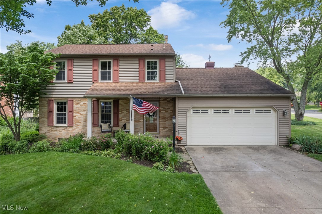 Turn the key and move right into this charming, well-maintained home located in the heart of Jackson Township! From the moment you step inside, you'll be welcomed by a spacious living room featuring rich wood floors, neutral tones, and abundant natural light. The living room flows seamlessly into a generous dining area, ideal for family gatherings and entertaining. The beautifully updated kitchen offers ample cabinetry, stone countertops, all new stainless steel appliances, and plenty of prep space—plus a cozy breakfast area for casual dining. The adjacent family room is warm and inviting, highlighted by a floor-to-ceiling stone wall and fireplace, vaulted ceiling, and double glass doors which lead to a large deck and fully fenced, private backyard—perfect for outdoor enjoyment and a place for your pups to roam. A convenient guest bathroom completes the main level. Upstairs, you'll find three generously sized bedrooms, including the owner’s suite, which boasts a private en-suite bath with double vanities and dual closets. The two additional bedrooms are ample in size and share a well-appointed full bathroom. There is a partially finished lower level which includes a fourth bedroom with egress—ideal for guests, a home office, or additional living space. There’s also ample storage on the utility side of the basement. Situated on a desirable corner lot, this home offers an unbeatable location close to Jackson schools, parks, shopping, dining, and so much more. Don’t miss your opportunity to make this wonderful home yours today!
