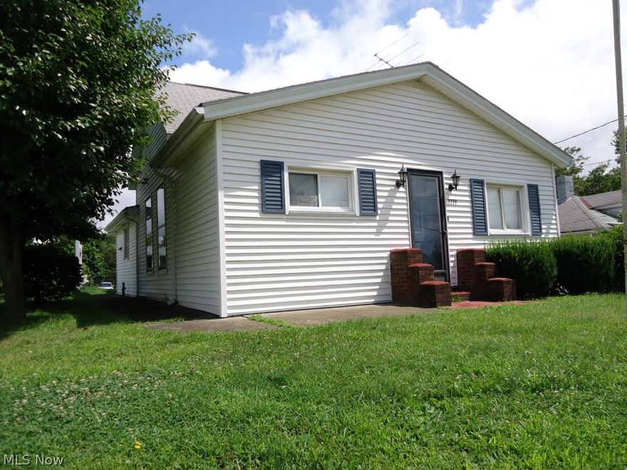 Updated 2 bedroom home with a possible 3rd bedroom has a large 0.5 acre yard.  2-car Block garage has garage door openers and storage in the attic area.  The large garden shed has plenty of room for lawn mowers, tool and yard equipment.  The home has been updated with vinyl siding and windows.  Inside, the kitchen appliances, including upright freezer in the utility area, can stay.  There are two nice sized bedrooms.  One of the bedrooms has a room that could be a walk-in closet/dressing room, nursery or a 3rd bedroom.  The oil tank has been filled and is ready for next winter.  Call and make your appointment today!