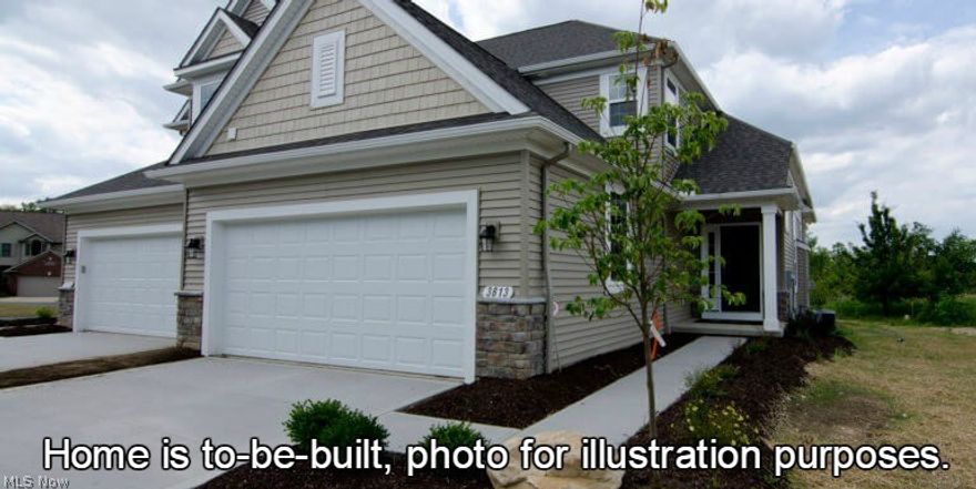 First floor master townhome built by Petros Homes located in The Retreat at Lake Medina off Route 18. 3 Bedroom, 2.5 full bath, 1866 sq.ft with full basement and 2-car attached garage. Open plan with large great room with over-sized windows. Kitchen with white Maple cabinetry and stainless steel microwave, oven, and dish washer appliance package opens to adjoining dinette. Private first floor master suite with dual sinks, walk in closet, over-sized shower and linen closet. Two upstairs bedrooms, loft & 2nd full bath. Covered deck overlooks rear yard. This home also includes granite in the kitchen and master bathroom, luxury laminate wood plank flooring in family room dinette, foyer, and powder room and a Fireplace. Community has lake privileges and offers swimming, hiking trails, paddle boating, fishing and more! Minutes to quaint Medina Town square with dining, retail and park and easy access to major highway exit. Medina schools. Builders New Home warranty. This home is currently und