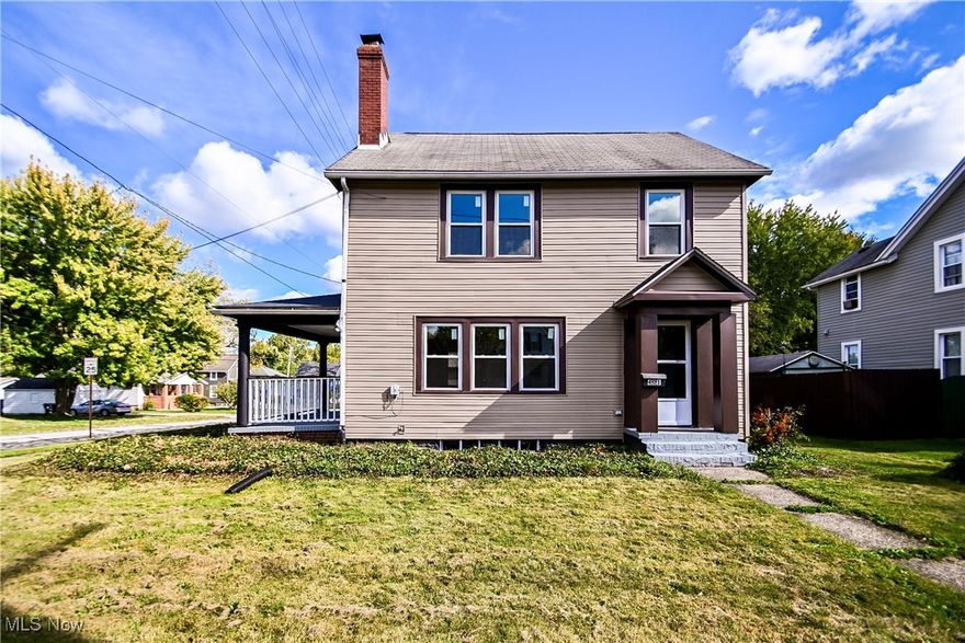 Welcome home to 401 Madison St. in Ravenna! This home has been renovated top to bottom and is 100% move-in ready. 
Situated on a spacious corner lot, this three level home has room to spread out both inside and out. Outside you'll find a newly constructed 1.5 car garage, fire pit, and a large covered porch. Stepping inside, the first floor offers a large living room, fully renovated kitchen with brand new stainless steel appliances, dinning room, half-bath, and tons of natural light. Moving upstairs you'll find the full bath, three bedrooms, and a large finished third floor, perfect for an additional bedroom, office, craft room, game room, or whatever you need! Other updates include brand new double-hung windows (EVERY window has been replaced on this home), new paint top to bottom, LVT flooring on the first floor, brand new carpet throughout the second and third floors, and waterproofing and a sump pump in the basement. Call your favorite agent for a private showing today!