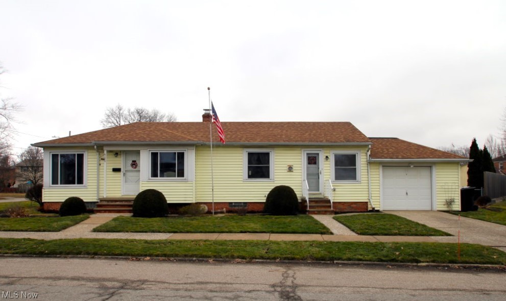 Welcome Home to this charming ranch located in West Park! This 3 Bedroom, 1.5 Bathroom gem offers a spacious living room, perfect for relaxation and entertaining. The basement is partially finished and just right for additional entertaining. There is a nice-sized yard with an attached 1.5-car garage. Upgraded electrical box 2024. Don't miss this opportunity to make this house your home!