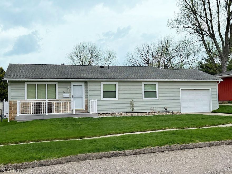 Been holding out for a meticulous, easy-to-care-for, one story ranch home? Well, you just hit the jackpot. This turnkey gem in Mogadore has been in the same family for over 40 years. During that time if something needed done, it was done. The living room, dining area and kitchen have a nice, open feel. The spacious living room is light, bright and large enough not only for multiple couches or chairs for seating, but will also accommodate a large entertainment center. The pretty oak kitchen has loads of cabinets, drawers, shelves and appliances, which all stay. There’s even a handy, folding space-saver wall-mounted kitchen table! The bedrooms are good sized, there’s hardwood floors under carpet on the main level, and beautiful hand-crafted woodwork throughout. If you ever wished you had a lower level large enough for a ping pong table or extra tables for family game night, you're in luck. There are 3 separate rooms downstairs, and the space is fantastic. The real show stopper is the fully-fenced, spacious back yard with a 22 ft. long covered deck where you can sit and watch family and friends have fun in the in-ground pool for hours. Improvements over time include the roof, water heater, vinyl windows, furnace and air conditioning. If you like the outdoors, you can take advantage of the Buckeye Trail and Mogadore Reservoir, a great spot in the area for fishing, boating and wildlife, too. You won’t want to let this one get away!