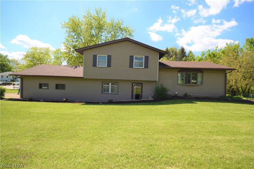 Welcome to 3666 Baumberger Road in the city of Stow! This beautiful home with an attached two-car garage sits on a spacious corner lot with a lovely yard and landscaping. When you enter this 3 bed, 2 bath home, you will appreciate the spotless carpet and neutral décor in the living room. The bay window wonderfully brightens the room. The eat-in kitchen has neutral tile flooring, dark wooden cabinets, and plenty of counter space. Off the kitchen, there is a gorgeous screened-in deck; it would be the perfect spot to enjoy the outdoors, rain or shine! This home also has a bonus room that could be used for an office, a play room, a den…the options are endless! The hall closet is made of cedar, which is known to deter bugs, act as a natural dehumidifier, and has a pleasant, fresh aroma. This home has a new garbage disposal, a new outdoor vinyl fence (2015), new siding (2015) a newer electric box (2012), and a newer roof (2009). Basement waterproofed and some windows replaced (2019).  Call t