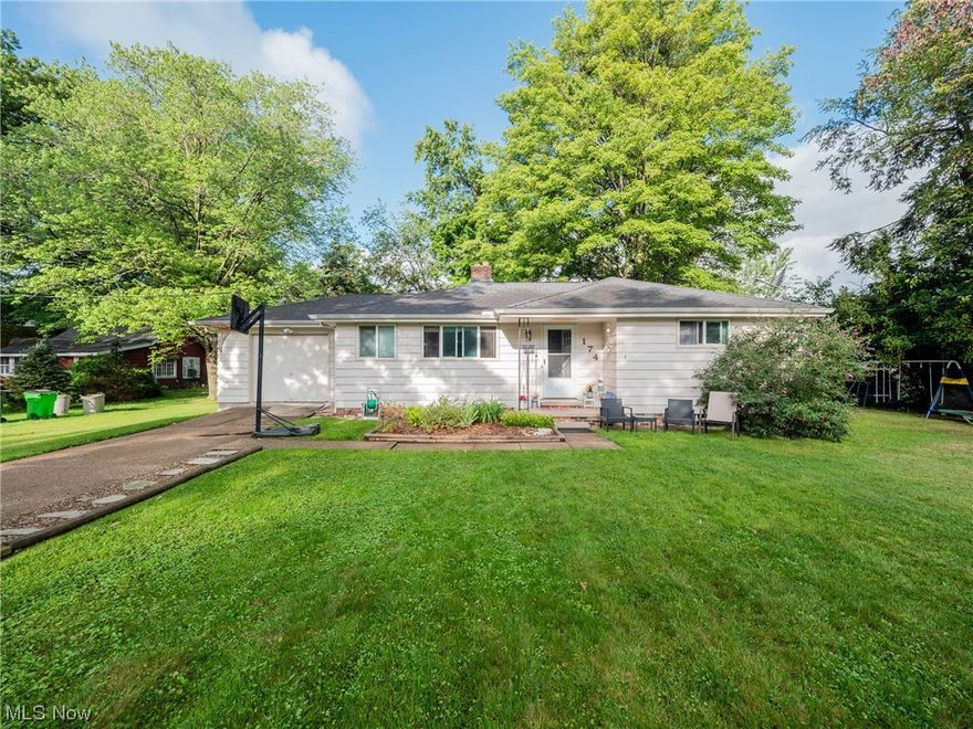 Welcome to this charming ranch-style home located in the sought-after neighborhood of Avon Lake. This delightful property offers 3 bedrooms, one full bathroom, and a convenient half bathroom.  As you step inside, you'll notice the inviting atmosphere and the abundance of natural light that fills the space, and hardwood floors in the living room and bedrooms. The open layout between living room, dining room, and kitchen, creates a comfortable and functional flow throughout the home. The heart of this home lies in its beautifully updated and spacious kitchen. With ample cabinet and counter space, it provides the perfect setting for culinary enthusiasts and entertainers alike. The kitchen also comes complete with all the appliances. The first floor is finished with 3 bedrooms, a full bath, and a half bathroom.  Another highlight of this property is the partially finished basement, offering additional living space that can be tailored to your needs. It's a versatile area that could serve a