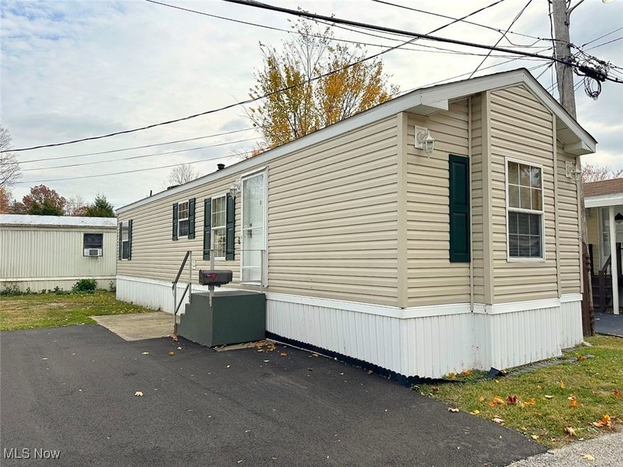 Charming and convenient, this well-maintained two bedroom, one bath manufactured home is the perfect blend of comfort and accessibility! Located just minutes from shopping and stores, enjoy the ease of having everything you need right at your fingertips. Inside, you'll find a cozy and inviting atmosphere, complete with two spacious bedrooms, a modern bathroom, an open living area perfect for relaxing and entertaining, and an efficient kitchen with appliances. Don't miss out on this fantastic opportunity to own a comfortable and convenient home - schedule a showing today!