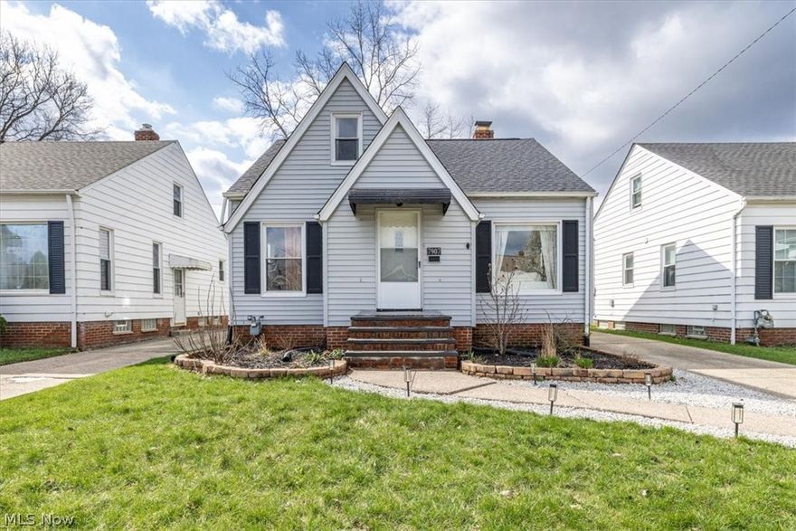 Welcome to 7907 Renwood Dr! This charming Cape Cod is tucked away on a quiet dead-end street just off the highly coveted Parma Circle and is within walking distance to the park. From the moment you step inside, you are greeted by durable, modern vinyl flooring that flows throughout the home, creating a clean and cohesive feel. The interior provides an artistic, modern, and relaxed vibe throughout, complemented by natural light pouring through the windows, filling the spacious living room and highlighting the fresh paint and crisp white baseboards. The kitchen offers both style and function with contemporary lighting, glass tile backsplash, stainless steel appliances, and an abundance of cabinetry. The first floor features two generously sized bedrooms, one of which offers versatile use with a custom wood desktop and shelving units—perfect for a home office, creative space, or study. The updated full bath includes a subway tile tub/shower surround, sharp vanity, new toilet, and custom tile accents. 
Upstairs, the private owner’s suite is full of character, highlighted by a custom ceiling design and built-in shelving, offering both charm and functionality. The lower level adds even more versatility with a rec room that is perfect for relaxing, entertaining, or creating a hobby space. Notable updates include a full tear-off roof completed in March 2026, furnace (2021), hot water tank (2021), updated light fixtures (2025), AC, exterior doors, and partial driveway replacement.