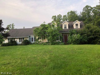 If you enjoy your privacy, house sits off SR 78. Drive down the driveway and house sits beautifully on the 38.825 acres. House needs TLC and has tremendous potential. Large pole barn building for storage, etc. Sellers do not own OMG rights, former seller did not convey.