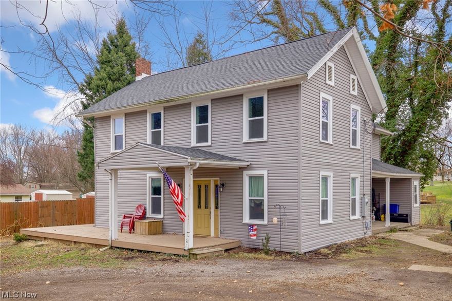Welcome to 6956 Glenmere Avenue NE in Canton! This newly renovated Colonial home showcases modern rustic charm, providing a turn-key living experience that you'll love. With nearly 2,500 sq ft of living space on an over ½ acre lot, this property offers ample room for you and your family to thrive.

Inside, you'll find five spacious bedrooms and three full baths, providing abundant space for comfort and privacy. The newly renovated kitchen is a standout feature, boasting a large layout and all-new appliances. The addition of granite countertops, built-in microwave, new cabinets, and tile backsplash make this kitchen a true culinary haven.

Enjoy the convenience of a 2nd-floor laundry room, while updated bathrooms with new vanities add a touch of modern elegance. The first floor also offers the flexibility of a bedroom or mother-in-law suite, providing versatility to suit your needs.

This home features stunning upgrades throughout. New floors, with beautiful hardwood flooring and luxury vinyl planks in the kitchen, hallway, and main level bathrooms, create a warm and inviting ambiance. The second floor boasts newer carpet, adding coziness to the bedrooms.

Additional upgrades include a brand new water system, new plumbing, new fixtures, and upgraded electric. New basement support beams ensure the structural integrity of the house, while the exposed brick, beams, and wood accents add character and charm.

Storage will never be an issue, as this home offers ample space to keep your belongings organized. The new roof, windows, siding, and deck enhance the curb appeal while providing peace of mind.

Situated on a newly cleared out lot with trees removed to open up the space, this property offers a great combination of privacy and openness.

Don't miss out on this opportunity to own a beautifully renovated home. The work has all been done for you!