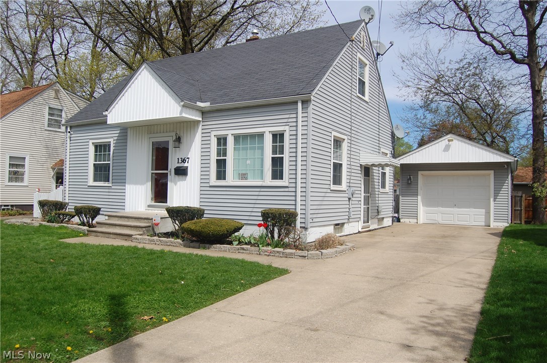 A terrific buy on this delightfully pleasant 3 bedroom/2 bath Bungalow in Firestone Park. A functional balance of comfort and convenience with side entry to kitchen; second bedroom currently being used as dining room with sliders to new wood deck, perfect for entertaining inside or out. Entire second floor hosts the master bedroom with walk in closet. Lower level offers a partially finished basement which includes a family/media room, dining area, full bath, and separate storage/laundry area. Close to shopping, downtown Akron and the expressway (I-77, I-76 and SR 224) for an easy commute in any direction. This won't last long - schedule your private showing today!