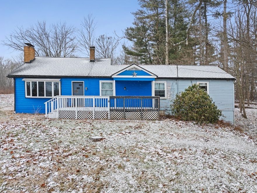 Welcome home to this inviting 3-bedroom ranch nestled on over 3 acres of serene countryside. Enjoy the beauty of your own private pond, complete with sweeping views from the home.
Inside, the spacious living room features a cozy fireplace and flows seamlessly into the large kitchen and dining area — perfect for gatherings and everyday living. The home also offers a full basement, providing ample storage or potential for additional living space.
Additional highlights include a 2-car attached garage, generous outdoor space for recreation or relaxation, and the peaceful setting you’ve been searching for.