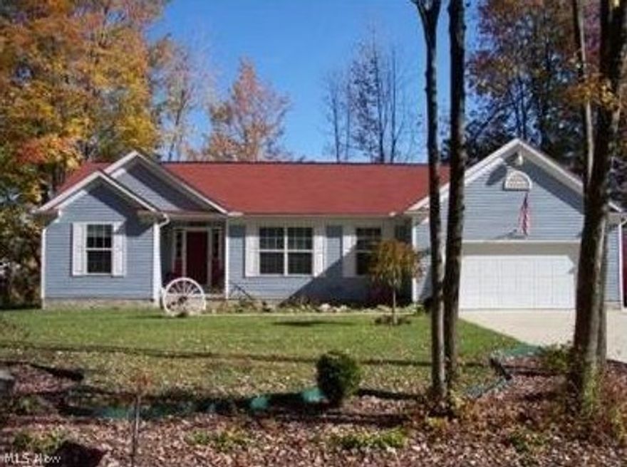This home is simply beautiful!  Great room is open looking from kitchen/dinette and living room.  Beautiful carpet and kitchen linoleum  installed on August 25.  Lovely fireplace, oversized master and bath, terrific screened in porch, full basement, nice landscaping, 1st floor laundry, side yard has circular drive to concrete drive.  Alarm is set, call office for instructions.