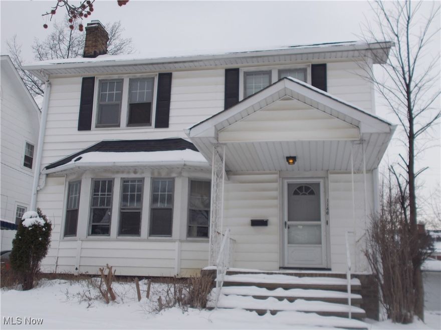 Come check out this spacious 3-bedroom, 1-bath single-family home offering classic charm and modern updates . Beautiful hardwood flooring flows throughout the home, complemented by neutral paint tones ideal for any décor style.

The inviting living room features a built-in fireplace with shelving and a bright bay window, creating a warm and welcoming space. Updated light fixtures and ceiling fans are found throughout, including all bedrooms.

Enjoy a very large backyard—perfect for outdoor entertaining or relaxation—along with a detached 2-car garage providing ample storage and parking.

Currently tenant occupied.  Tenant paying $1,135.  Month to month tenant.  Seller also selling 7117 Camden Ave, Cleveland (  5156710 ) and willing to do combine deals for the right price.