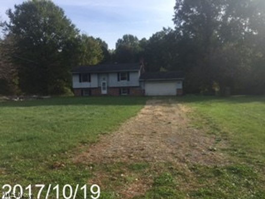 Three bedroom, two bath bi-level in a nice country setting. Highlights include lower-level family room, open living & dining area, above-ground pool and large yard. Sold as-is.