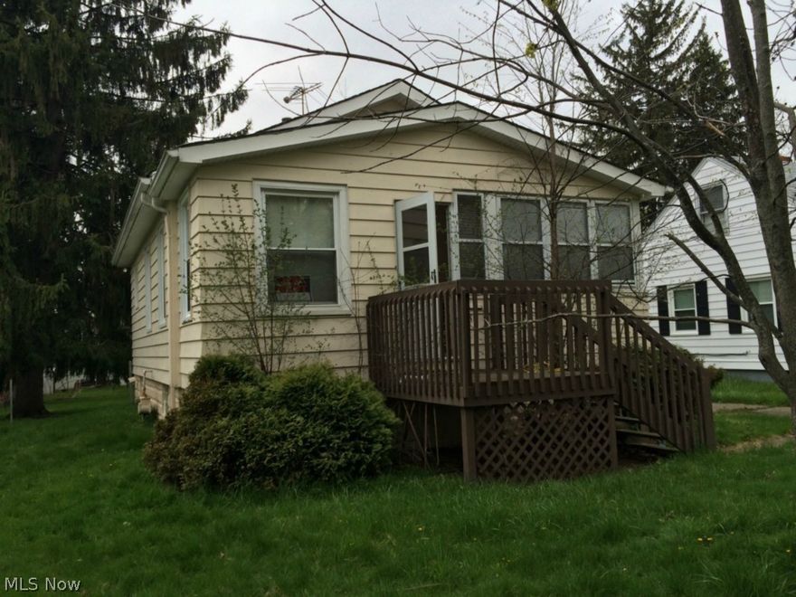 Cozy ranch on a quiet street. Home needs work. Sold as is- Seller will make no repairs. Buyer to assume all City of Bedford Point of Sale violations.