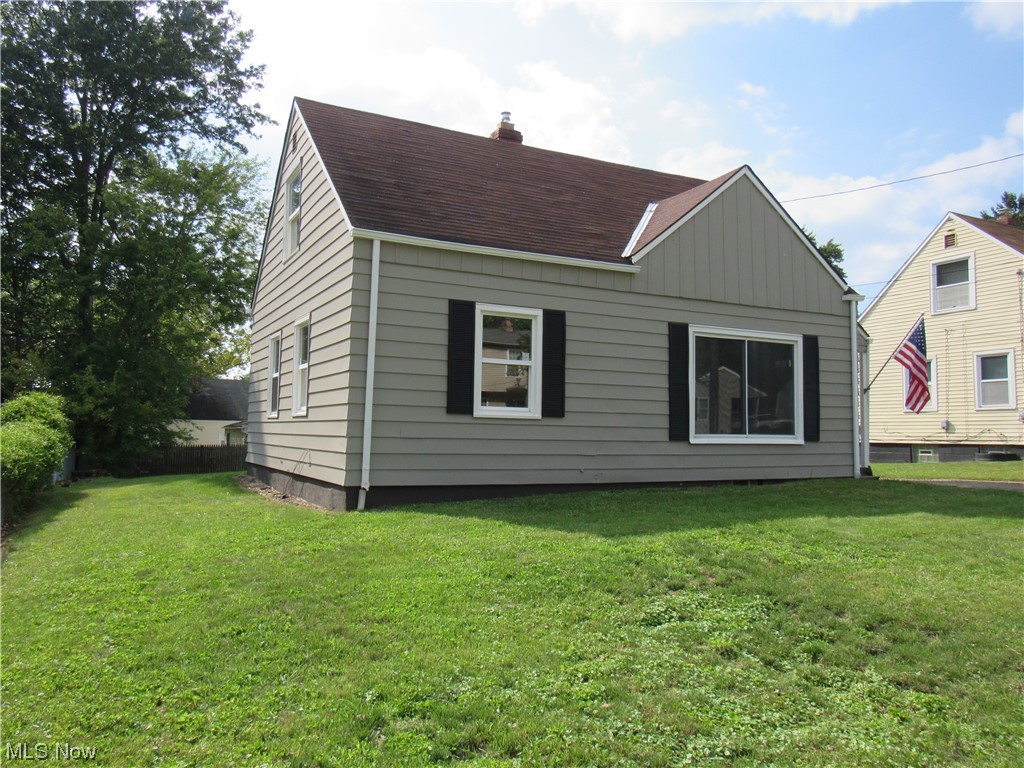 Completely remodeled 3 bedroom cape cod with 2 of the bedrooms and bathroom on the main floor. This home truly has it all! It features new carpet throughout, windows, lighting, freshly painted walls, furnace, hot water tank and updated electrical. The kitchen features new flooring, counters, backsplash, sink and faucet. The bathroom has new flooring, vanity, toilet, bathtub and custom tile shower surround. Nice size backyard. No detail was left undone in this home.