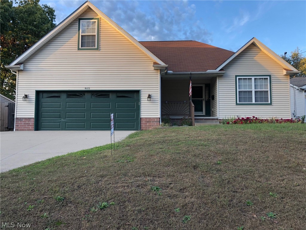 Don't miss out on this beautifully maintained ranch built in 2005. This is one floor living at it's finest. The open floorplan features and over sized great room that flows into an eat in kitchen. There are 3 spacious bedrooms with two full baths and first floor laundry. The owner's sweet has a lovely tray ceiling, full bath and closet are connected. The basement is unfinished and ready to be transformed into the perfect additional living space with pre-installed plumbing for a third bathroom. The pool table in the basement stays and is perfect for entertaining. There is also a large recreation room upstairs. A private backyard with a beautiful deck is ready for parties or a quiet evening with a good book. Another great feature is the security system on the doors and windows. The location is convenient to the highway, shopping, restaurants, and the Ohio & Erie Towpath walking trail. Just move right in and enjoy this charming home!