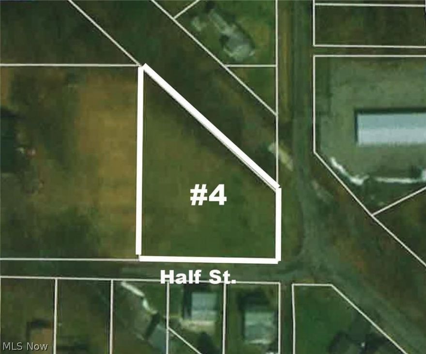 THIS IS PARCEL #4 - ESTATE AUCTION - Parcel #1 – Two-Story Home – Large Shop – Former Market On 2.45 Acres. Parcel #2 – Adjoining 36.33 Acres – Mostly Tillable Land – High & Scenic. Parcel #3 – Adjoining 2.06 Acres With Older Mobile Home - Green Twp. – Mahoning Co. Parcel #4 - .45-Acre Lot In Washingtonville Village – Utilities Available – Selling to settle the Ronald F. Olenik Estate, Col. Co. Case #2018ES00086, all sells on location: SATURDAY - NOVEMBER 10, 2018 – 10:00 AM, REAL ESTATE SELLS AT 11:00 AM. Parcel #1 & #2 offered separate and together selling the way it brings the most.  Parcel #1 – 2.45 acres with 2,528-sq.-ft vinyl sided, 5-bedroom, two story home with 2-car attached garage. FA gas heat – addition in 1996 – Oversized 2-car garage. Well and septic. Huge shop and former market. All adjoining – 170 X 38 overall length. 38 X 60 block, 38 X 60 block, 38 X 40 pole, 24 X 38 front market and also side addition for storage. All concrete floors, metal and shingle roofs, adaptab