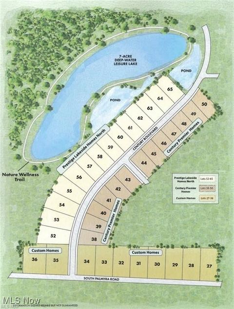 Vacant Land For Sale - 7040 (LOT #28) S Palmyra Road<br/> Mahoning County, Canfield, OH 44406