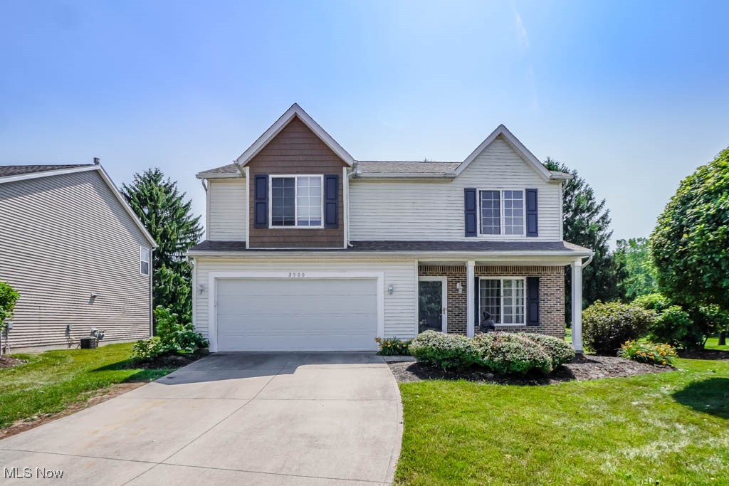 Enjoy beautiful golf course views from this free-standing condo in Prestwick Pointe! With over 1,800 square feet of living space, there's plenty of room to relax and entertain, whether you're in the spacious living room or the cozy family room, where a gas fireplace adds a touch of warmth. The fully equipped kitchen offers ample cabinet storage and a dining area with a sliding door that opens to the patio, overlooking the scenic par-5 sixth hole. A guest bath completes the main level. Upstairs, you'll find four bedrooms and two full baths, including a primary suite with a private bath plus the added convenience of a 2nd floor laundry! The two car attached garage and cul-de-sac location make this home even more appealing. Don't miss out—call today to schedule a showing!