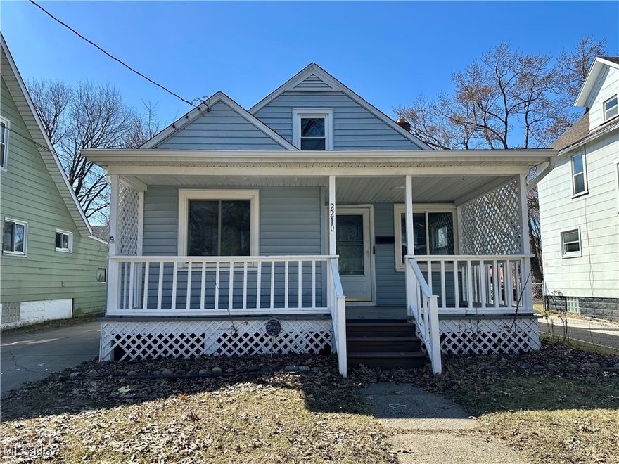 Welcome to this charming home featuring a spacious kitchen perfect for cooking and entertaining. Enjoy relaxing mornings on the great front porch or utilize the mostly enclosed backyard for outdoor fun and privacy. The large basement offers plenty of storage area. With one full bathroom and ample room throughout, this home is ideal for anyone seeking comfort and versatility. Don't miss out on this inviting and functional space.