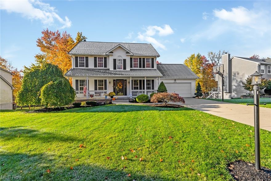 OPEN HOUSE CANCELLED! What an amazing opportunity to own this well cared for home, on a quiet road in Streetsboro, OH.  This home boasts comfort and charm throughout!  Greet your guests through the front foyer, with beautiful hardwood floors wrapping down hallway into cozy living room with gas burning fireplace.  Dining room and private office space both located off foyer with access to 1/2 bath. Office space has French Doors, and access to family room.  Kitchen has been fully remodeled with ceramic tiles, beautiful new countertops and ample storage and cabinets.  Newer Stainless Steel appliances and a gorgeous tiled backsplash complete this space.  Head upstairs for 3 large bedrooms, including the Master Suite. Master has endless possibilities with large, open, vaulted ceilings with ceiling fan. Master also features a walk-in closet and private bath with double vanity, walk-in shower and soaker tub. The lower level has been finished and offers additional living space.  Lots of natural light from walk out basement, this extra living area is perfect for a teen retreat or entertainment area.  Wet bar located downstairs, with extra storage.  Walk out basement leads to pavered patio, with views of your private backyard.  Head upstairs to your deck, accessible to kitchen as well.  Awning has been placed to overcast entire deck area, making this space useable even in the summer heat.  Large shed out back to stay.  This is truly an amazing home, with attention to detail in every corner.  Attached 2 car garage with additional storage, and private front porch is perfect for enjoying your morning cup of coffee - you won't want this one to slip away.  Call Today to schedule you're private showing before this one, too is SOLD!