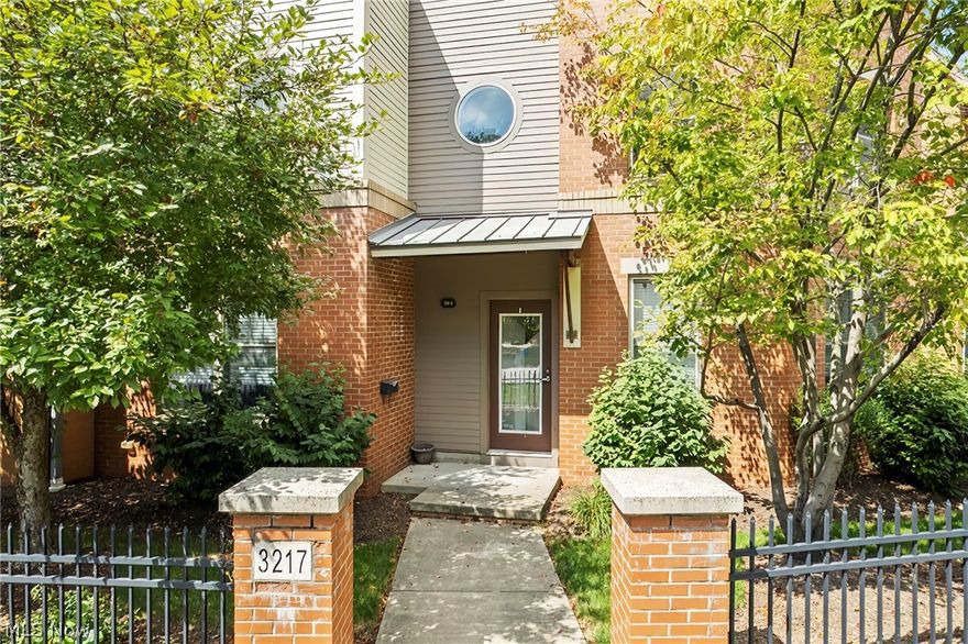Spacious and beautifully maintained townhouse built in 2005, offering 2,348 sq ft of comfortable living space! The open floor plan features a dramatic two-story living and dining room that seamlessly flows into a bright white kitchen with granite countertops—perfect for everyday living and entertaining.

Enjoy the convenience of a first-floor primary suite complete with a large walk-in closet and a luxurious full bath featuring a whirlpool tub and walk-in shower. First-floor laundry includes washer and dryer for added ease.

Upstairs, you’ll find two additional bedrooms, a full bath, and a versatile loft overlooking the main level—ideal as a family room, home office, or flex space.

Step outside through sliding doors to a low-maintenance Trex deck—perfect for relaxing and enjoying fresh air. An outdoor storage room provides extra space for cushions and seasonal items.

Additional highlights include an attached two-car garage, new garage door and opener (2024), High efficiency furnace and A/C (2024), carpet (2023). Low HOA fee covers landscaping and snow removal for easy, maintenance-free living.

Conveniently located near University Circle, University Hospitals, Cleveland Clinic, as well as shopping and dining options—this home offers both comfort and accessibility!