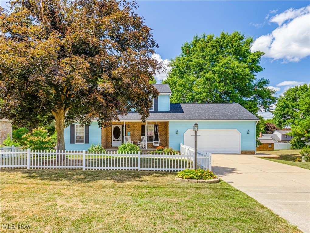 Welcome Home to 1103 Meese Rd! This spacious 2-story home is packed with features and thoughtful updates that
make it truly move-in ready. The oversized 2-car garage offers plenty of space, and the home features three
comfortable bedrooms. A custom-built oak kitchen and detailed woodwork flow throughout, complemented by new
luxury vinyl tile flooring on the first floor. You'll love the convenience of first-floor laundry, a half bath, and a cozy
living room complete with a wood-burning fireplace. Upstairs, the primary suite is a retreat with a walk-in closet and skylit
full bath. In total, the home includes two full baths with skylights and one half bath. The
finished walk-out basement expands your living space and connects seamlessly to the scenic backyard. Enjoy a covered
front porch, sunroom, deck, and patio - the perfect setup for relaxing evenings or entertaining. Major updates include a
new furnace in 2021, central air in 2022, a water softener in 2022, and a new roof in 2025. A 200-amp electric service
ensures modern reliability. Don't miss your chance to own this well-maintained home with character, space, and a
beautiful setting. Schedule your private showing today before it's gone!