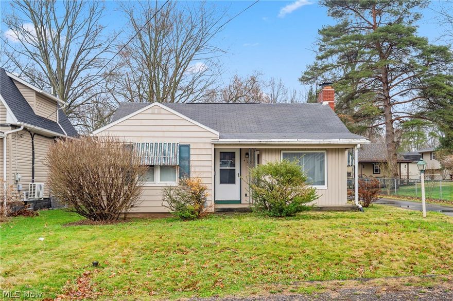 Affordable home opportunity in Sebring, Ohio! This 2 bedroom, 1 bath home offers 910 square feet of living space, a full basement, and a detached 2 car garage, and cozy 3 season room. Providing excellent potential for homeowners or investors.

Built in 1953, the home sits on a .11-acre lot and features a functional layout with comfortable living space ready for your personal updates and finishing touches. Major improvements include a newer electrical service panel and newer water heater, offering added peace of mind for future owners.

The full basement provides additional storage space or potential for workshop or hobby areas, while the spacious detached two car garage offers plenty of room for vehicles, tools, and extra storage.

Located in Sebring, Ohio, the property offers convenient access to local schools, restaurants, and everyday amenities, while maintaining the charm of small-town living.

Whether you're searching for an affordable starter home, rental property, or renovation opportunity, this property presents a great chance to give it your touch.

Schedule your showing today to explore the potential this Sebring home has to offer.