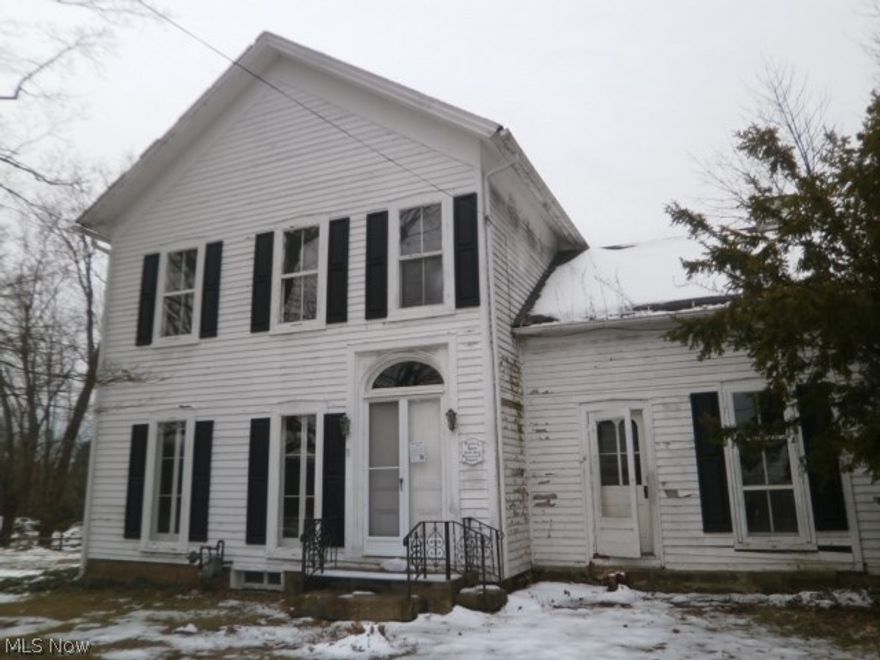 THIS IS A FANNIE MAE HOMEPATH PROPERTY.  Own a piece of history!  This home was built in 1846 and has two bedrooms on the main floor along with living room, dining room and kitchen with pantry.  There is an attached two car garage in the back of the home.  There are two additional bedrooms up and a large, unfinished walk-in storage area.  The home has over 2,100 sq.ft. of living space and sits on 4.58 acres.  Bring your ideas to put a new life back in this home!