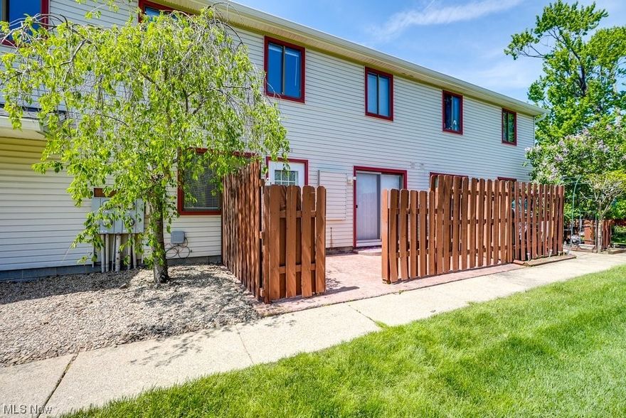 Welcome Home to this Beautifully renovated condominium located in the heart Brunswick OH. The open living area and patio with privacy fence is a wonderful place to host and entertain guests. Kitchen comes with stainless steel appliances. Both bathrooms in this lovely condo are fully renovated with new flooring in the upstairs bathroom with all brand new fixtures. This home has a great view of green space and the community playground. Brand new carpet throughout the upstairs and bedrooms and plenty of closet space in all three bedrooms. With its location this condo is just minutes away from local restaurants, shopping, and entertainment. Don't miss out on the opportunity to call this beautifully renovated condo your new home.