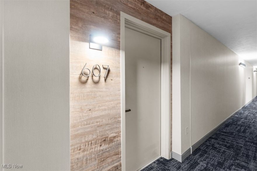 THIS could be THE PLACE! Discover easy, high-rise living in this beautifully updated 2-bedroom, 2-bath condo at The Meridian. Light and bright throughout, this stunning unit features modern finishes, an abundance of natural light, and breathtaking views—including  the city skyline and Lake Erie. The spacious primary suite boasts a walk-in closet and a full en-suite bath. The unit also includes one indoor heated parking space for added convenience. Enjoy resort-style amenities, including indoor & outdoor pools, a hot tub, fitness center, racquetball court, locker rooms, two libraries/card rooms, a party room, and an outdoor grilling area. The Meridian offers 24/7 security, pet-friendly policies (restrictions apply), and leasing options. Located just moments from shopping, freeways, top restaurants, the Metroparks, Edgewater Beach, downtown and more. Plus, enjoy on-site dining at the renowned Summer House restaurant. Don’t miss this rare opportunity—schedule your showing today!