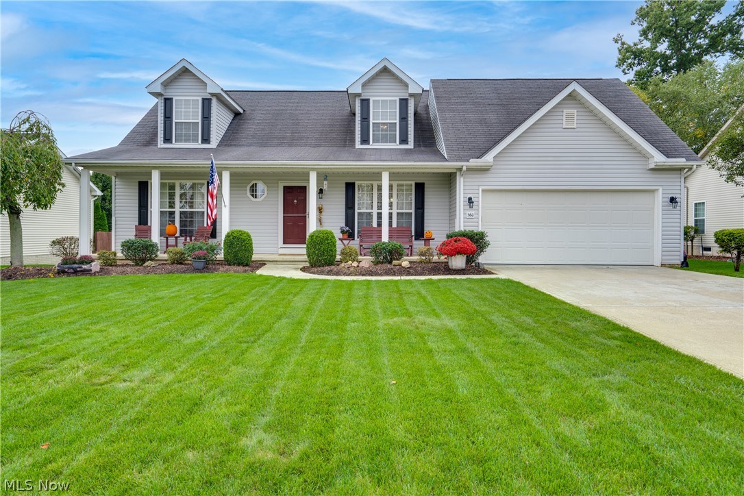 Welcome home to 360 Bella Rosa Ct!!Don't miss this lovely three bedroom Cape Cod in the heart of Medina**The home gives an immediate warm welcome before you even enter the front door**You will enjoy the spacious living room with its vaulted ceilings and using the gas fireplace for those cold winter months**The large eat-in kitchen features lots of cabinet space, granite countertops, oversized island with breakfast bar, spacious pantry and all newer appliances that stay**The formal dining room is perfect for those special occassions or holidays**The laundry room is situated on the first floor for your convenience and the washer and dryer stay**The master bedroom is also on the first floor and has its own glamour bath with soaking tub and Corian countertops as well as a nicely sized walk-in closet**The lower level offers a finished family room plus space for a home office and loads of storage space**The back yard is fully fenced with low maintenance fiberglass fencing**You will enjoy rel