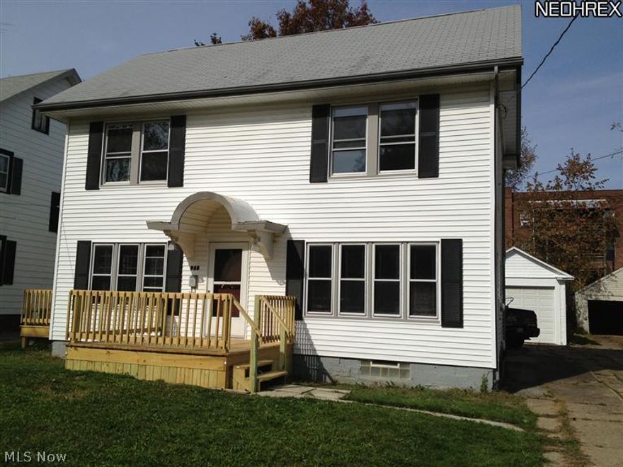Three bedroom colonial, possibly four with the extra finished space on the third floor.