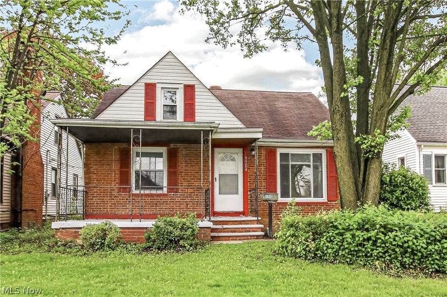 Welcome to this charming all-brick bungalow offering timeless character and comfortable living throughout. Step inside to find beautiful hardwood floors flowing through the living room and main-level bedrooms, creating a warm and inviting atmosphere. The kitchen features ample cabinetry, updated flooring, and comes complete with a refrigerator and gas range—ready for everyday living and entertaining. The finished lower level adds valuable extra space with a rec room and built-in bar—perfect for gatherings, game days, or a cozy night in. Upstairs, the spacious dormer provides flexibility as a third bedroom, home office, or private retreat. Additional highlights include an updated electrical panel, glass block basement windows, and a detached one-car garage. Conveniently located with easy access to major roads, shopping, and dining, this home offers both comfort and accessibility. Schedule your private showing today!