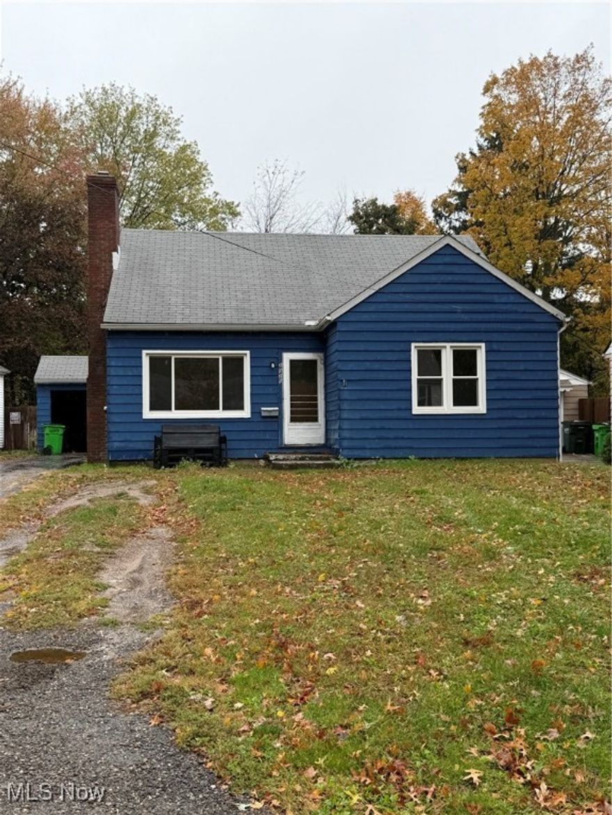 This charming bungalow offers a great opportunity for investors or buyers looking to add value. The main level features two bedrooms, a full bath, spacious living room, dining area, and kitchen. Upstairs, you'll find and additional bedroom offering extra space or flexibility. The full basement provides laundry hookups and ample storage. Outside, enjoy a fenced backyard and a one-car detached garage. Previously used as a rental property, this home has strong income potential with room for improvement. Bring your vision and make this property your next project. Being sold as-is