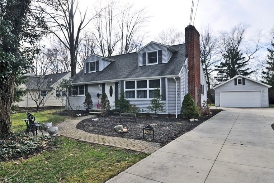 Great Opportunity with this beautiful 4 Bedroom Cape Cod/Bungalow style home with over 2016 finished square feet on a wonderful residential street in Westlake!! Walk into the foyer from the front door and enjoy the large Living Room with hard wood floors and wood burning fireplace! The home offers an open floor plan which includes the Dining Room with hardwood floors and access the large Kitchen with white cabinets and breakfast bar with stools...Plenty of cabinet and counter-space...all Kitchen appliances stay - refrigerator, dishwasher, new 2017 microwave and range/oven! Access from the kitchen to the 3 Season Room makes for wonderful entertaining options for both indoors and outdoors...The rest of the first floor includes two Bedrooms with hardwood floors and a wonderful Full Bathroom with ceramic tile and a pedestal sink...the 2nd Floor offers Three more Bedrooms and another Full Bathroom!! This home shows beautiful! Fresh Paint throughout...Abundant natural lighting throughout...E